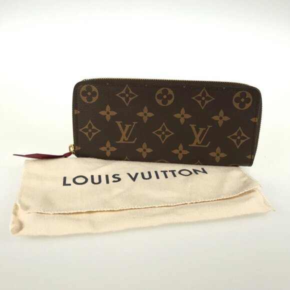LOUIS VUITTON Monogram Portefeuille Clemence M60742 Long wallet Round zipper - Picture 2 of 16